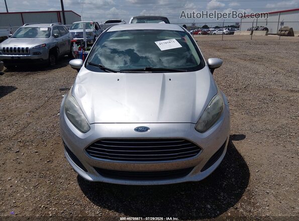 3FADP4BJ7HM100962 2017 FORD FIESTA Silver Vista del cuadro de instrumentos