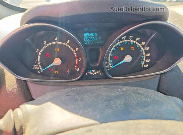 3FADP4BJ7HM129510 2017 FORD FIESTA Белый Вид щитка приборов