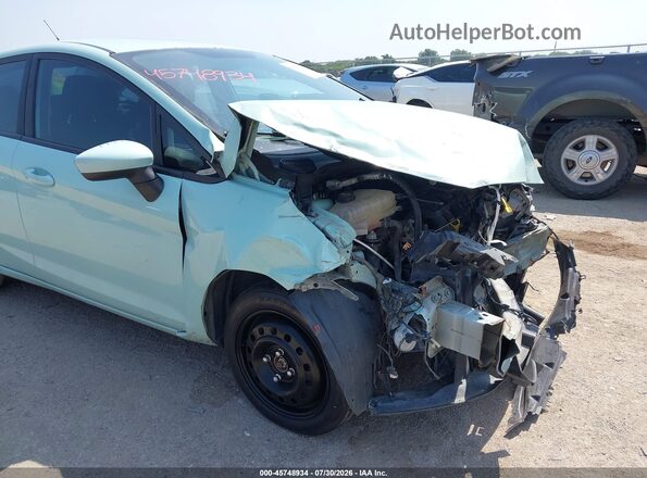 3FADP4BJ7HM150339 2017 FORD FIESTA Light Blue Front view
