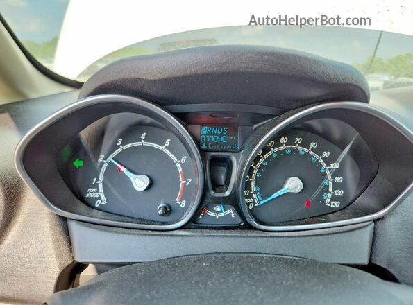 3FADP4BJ7HM157095 2017 FORD FIESTA White Սարքավորումների վահանակի տեսք