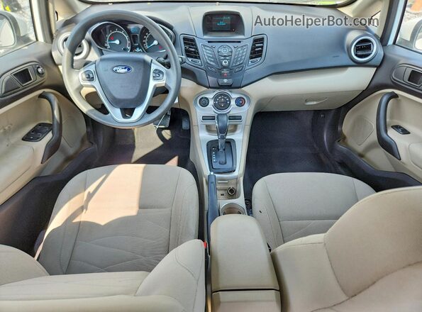 3FADP4BJ7HM157095 2017 FORD FIESTA White Առջևի վահանակի տեսք