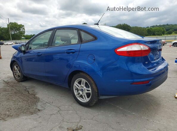 3FADP4BJ7JM126354 2018 FORD FIESTA Blue Rear left