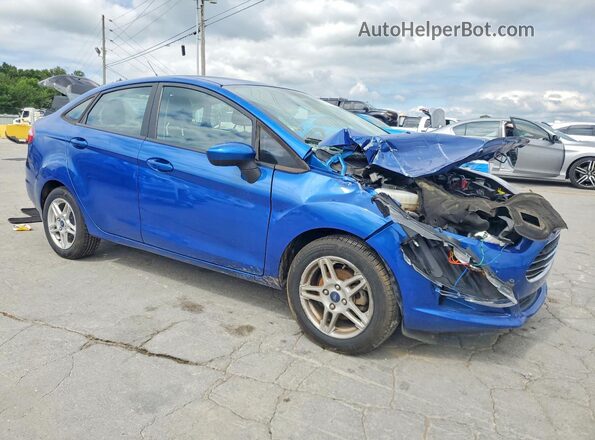 3FADP4BJ7JM126354 2018 FORD FIESTA Blue Front right
