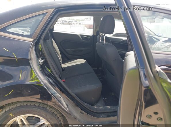 3FADP4BJ7JM129612 2018 FORD FIESTA Black VIN კოდის სტიკერის ხედი