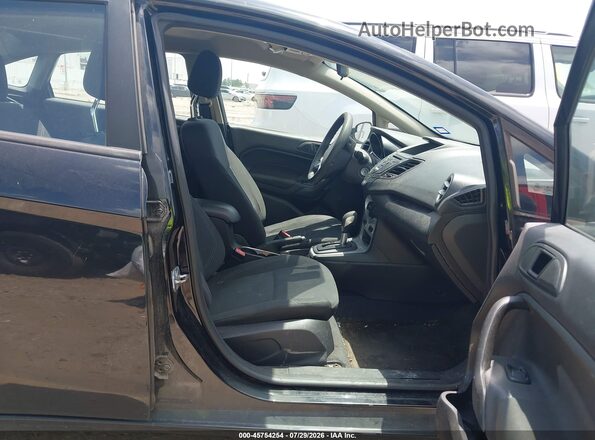 3FADP4BJ7JM129612 2018 FORD FIESTA Black წინა სალონის ხედი