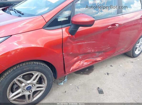 3FADP4BJ7JM142537 2018 FORD FIESTA Red Вид спереду