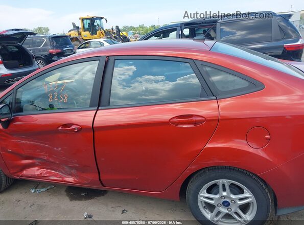 3FADP4BJ7JM142537 2018 FORD FIESTA Red Панорамний вид салону 360°