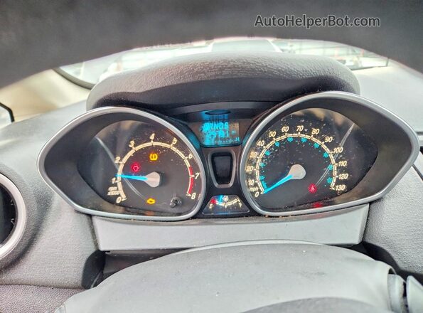 3FADP4BJ7KM109958 2019 FORD FIESTA Gray Вид щитка приладів