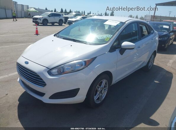 3FADP4BJ7KM124332 2019 FORD FIESTA White Przód lewy