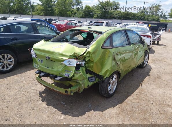 3FADP4BJ7KM129319 2019 FORD FIESTA Зеленый Задняя правая четверть