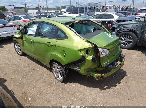 3FADP4BJ7KM129319 2019 FORD FIESTA Зеленый Задняя левая четверть