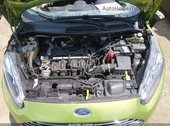 3FADP4BJ7KM129319 2019 FORD FIESTA Зеленый Вид сзади