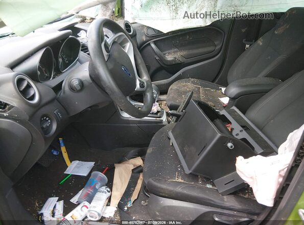 3FADP4BJ7KM129319 2019 FORD FIESTA Зеленый Вид салона спереди
