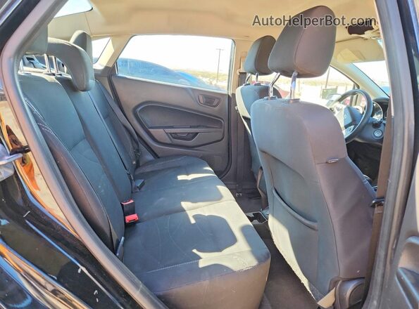 3FADP4BJ7KM153698 2019 FORD FIESTA Black Вид задніх сидінь