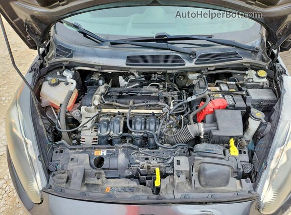 3FADP4BJ7KM165429 2019 FORD FIESTA Gray უკანა სალონის ხედი