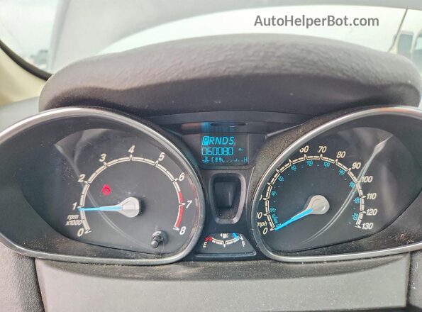 3FADP4BJ7KM165429 2019 FORD FIESTA Gray ხელსაწყოთა პანელის ხედი