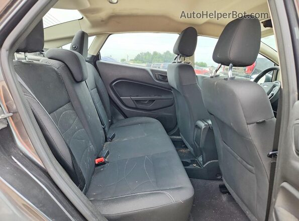 3FADP4BJ7KM165429 2019 FORD FIESTA Gray უკანა სავარძლების ხედი