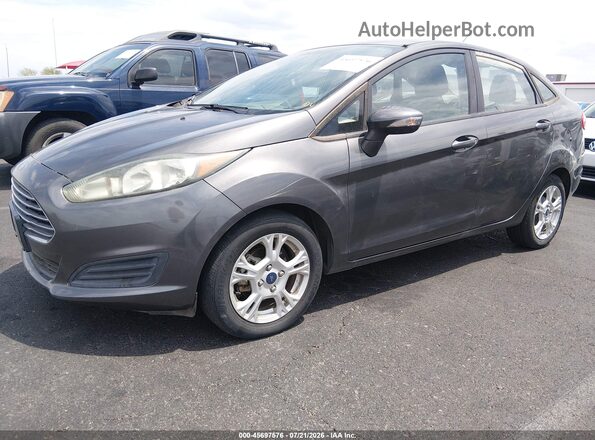 3FADP4BJ8GM112987 2016 FORD FIESTA Gray წინა მარცხენა ხედი სამი მეოთხედიდან
