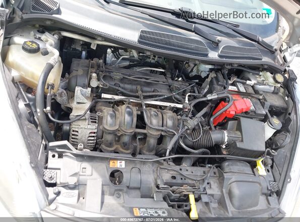3FADP4BJ8GM118997 2016 FORD FIESTA Silver Rear view