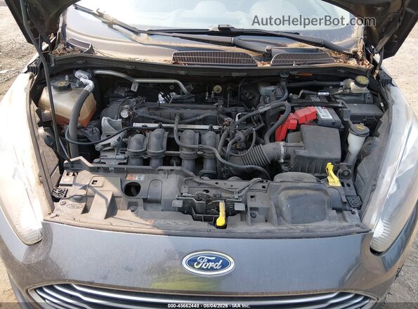 3FADP4BJ8GM154950 2016 FORD FIESTA Gray Rear view