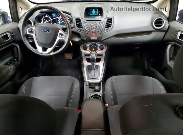 3FADP4BJ8GM173921 2016 FORD FIESTA Серый Вид панели приборов