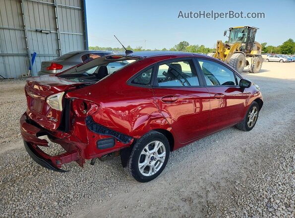 3FADP4BJ8GM208151 2016 FORD FIESTA Red უკანა მარჯვენა
