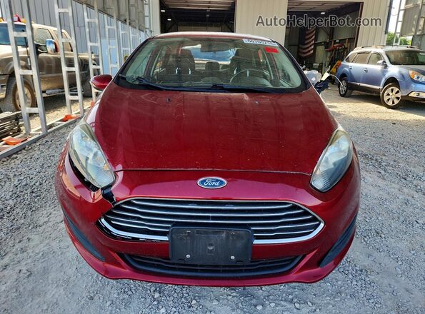 3FADP4BJ8GM208151 2016 FORD FIESTA Red წინა ხედი