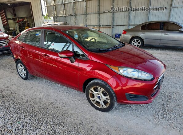 3FADP4BJ8GM208151 2016 FORD FIESTA Red წინა მარჯვენა