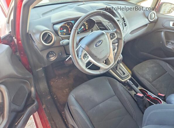 3FADP4BJ8GM208151 2016 FORD FIESTA Red წინა პანელის ხედი