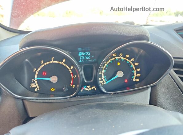 3FADP4BJ8GM208151 2016 FORD FIESTA Red ხელსაწყოთა პანელის ხედი