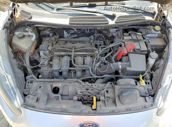 3FADP4BJ8HM101019 2017 FORD FIESTA Silver Rear interior view