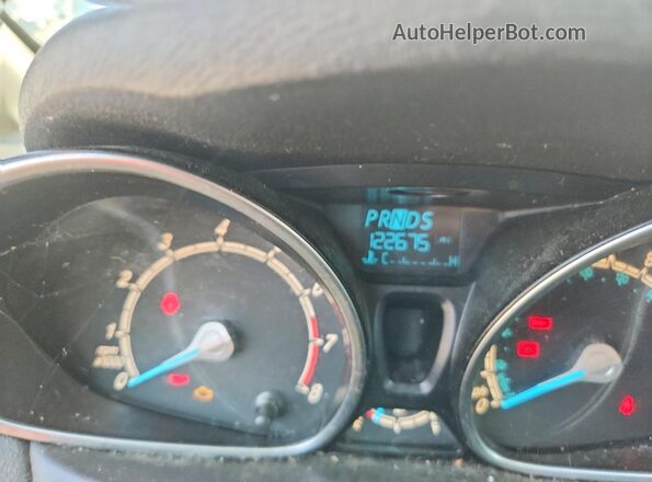 3FADP4BJ8HM104843 2017 FORD FIESTA Белый Вид щитка приборов