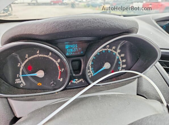 3FADP4BJ8HM143738 2017 FORD FIESTA Gray Widok zestawu wskaźników