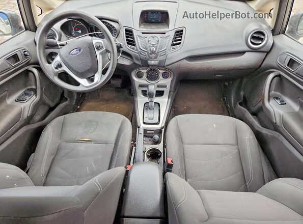 3FADP4BJ8HM143738 2017 FORD FIESTA Gray Widok deski rozdzielczej