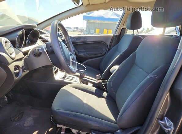 3FADP4BJ8HM145229 2017 FORD FIESTA Gray Widok wnętrza z przodu