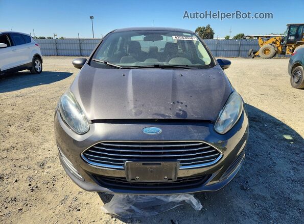 3FADP4BJ8HM145229 2017 FORD FIESTA Gray Widok z przodu