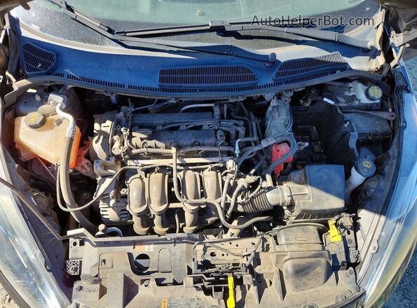 3FADP4BJ8HM145229 2017 FORD FIESTA Gray Widok wnętrza z tyłu