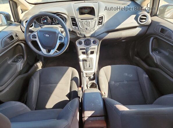 3FADP4BJ8HM145229 2017 FORD FIESTA Gray Widok deski rozdzielczej