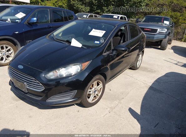 3FADP4BJ8JM124791 2018 FORD FIESTA Black წინა მარცხენა ხედი სამი მეოთხედიდან