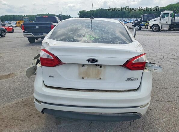 3FADP4BJ8JM143650 2018 FORD FIESTA Белый Вид сзади