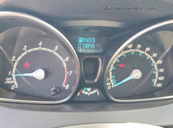 3FADP4BJ8KM107460 2019 FORD FIESTA Silver Vista del cuadro de instrumentos
