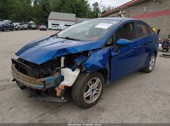 3FADP4BJ8KM128289 2019 FORD FIESTA Blue Front left