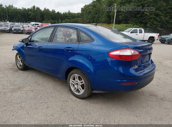 3FADP4BJ8KM128289 2019 FORD FIESTA Blue Rear left