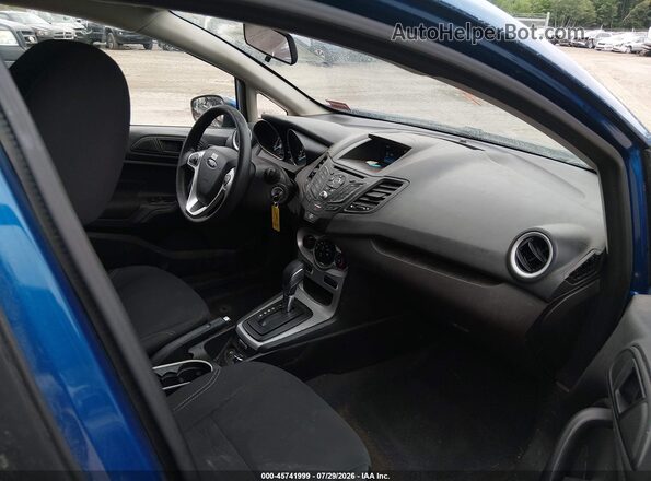 3FADP4BJ8KM128289 2019 FORD FIESTA Blue Front interior view