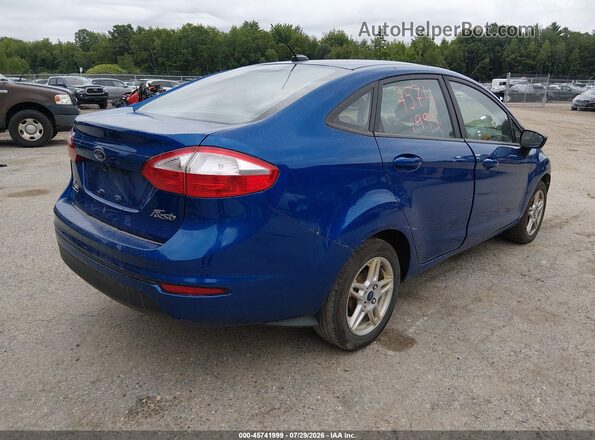 3FADP4BJ8KM128289 2019 FORD FIESTA Blue Rear right