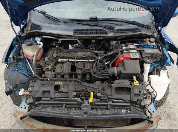 3FADP4BJ8KM128289 2019 FORD FIESTA Blue Rear view