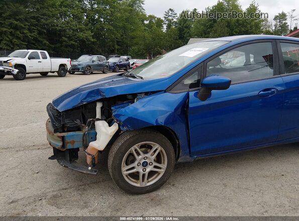 3FADP4BJ8KM128289 2019 FORD FIESTA Blue 360 interior view