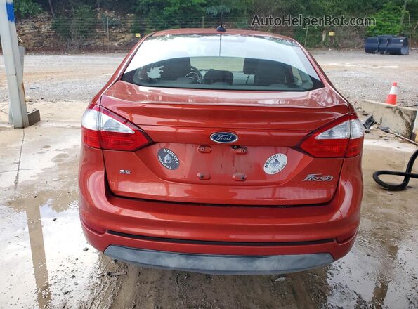 3FADP4BJ8KM128440 2019 FORD FIESTA Red უკანა ხედი