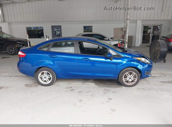 3FADP4BJ8KM159882 2019 FORD FIESTA Blue უკანა სალონის ხედი