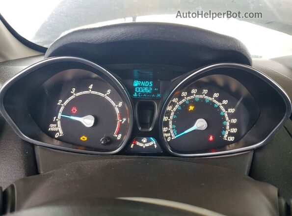 3FADP4BJ9GM190775 2016 FORD FIESTA Gray ხელსაწყოთა პანელის ხედი